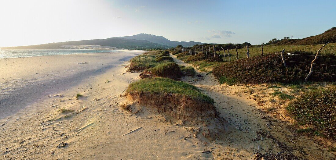 Valdevaqueros Strand; Tarifa, Cadiz, Spanien