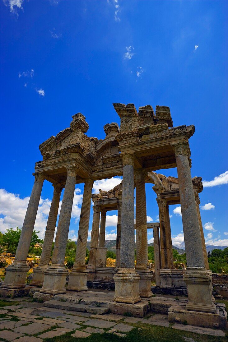 Ruinen des antiken Venustempels, Aphrodisias, Türkei