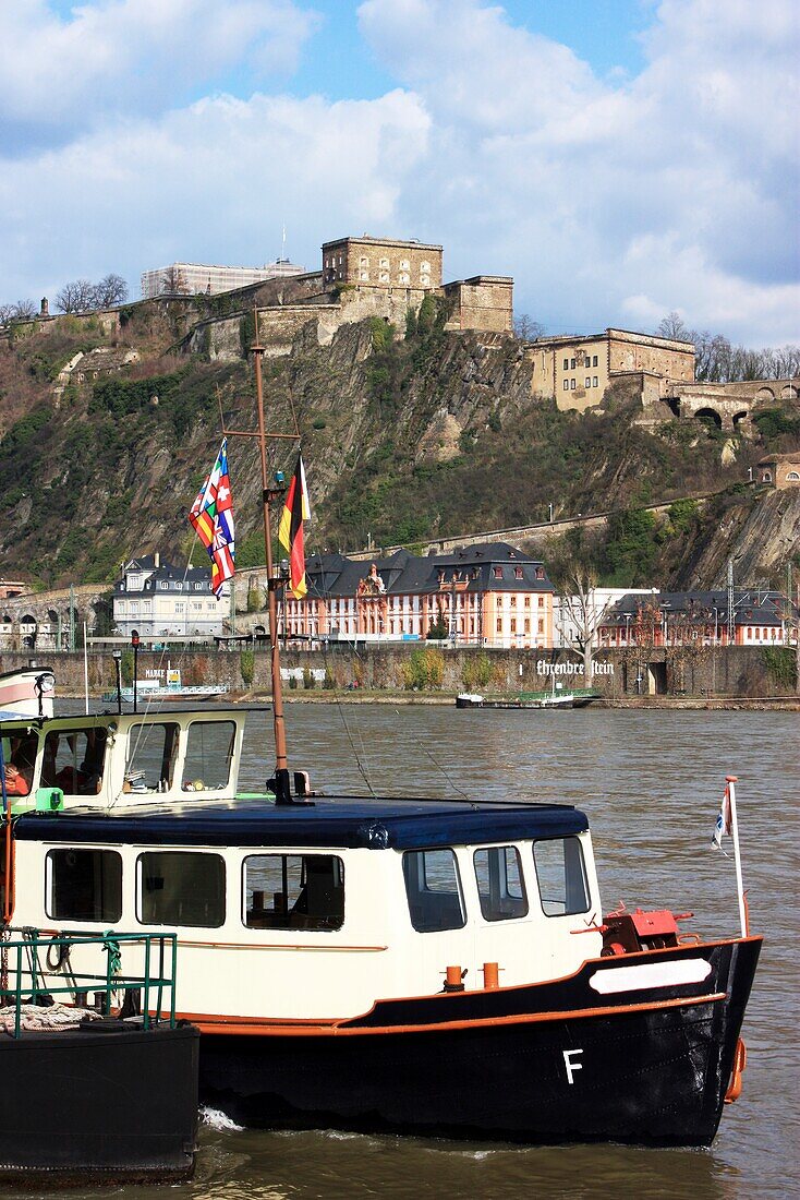 Festung Ehrenbreitstein, Koblenz, Rheinland-Pfalz, Deutschland