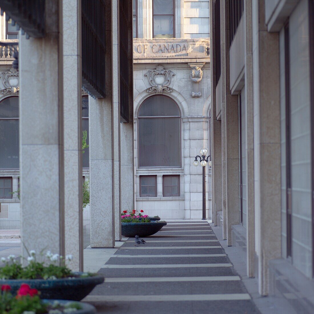 Building Exterior Detail, City Centre, Winnipeg, Manitoba, Canada