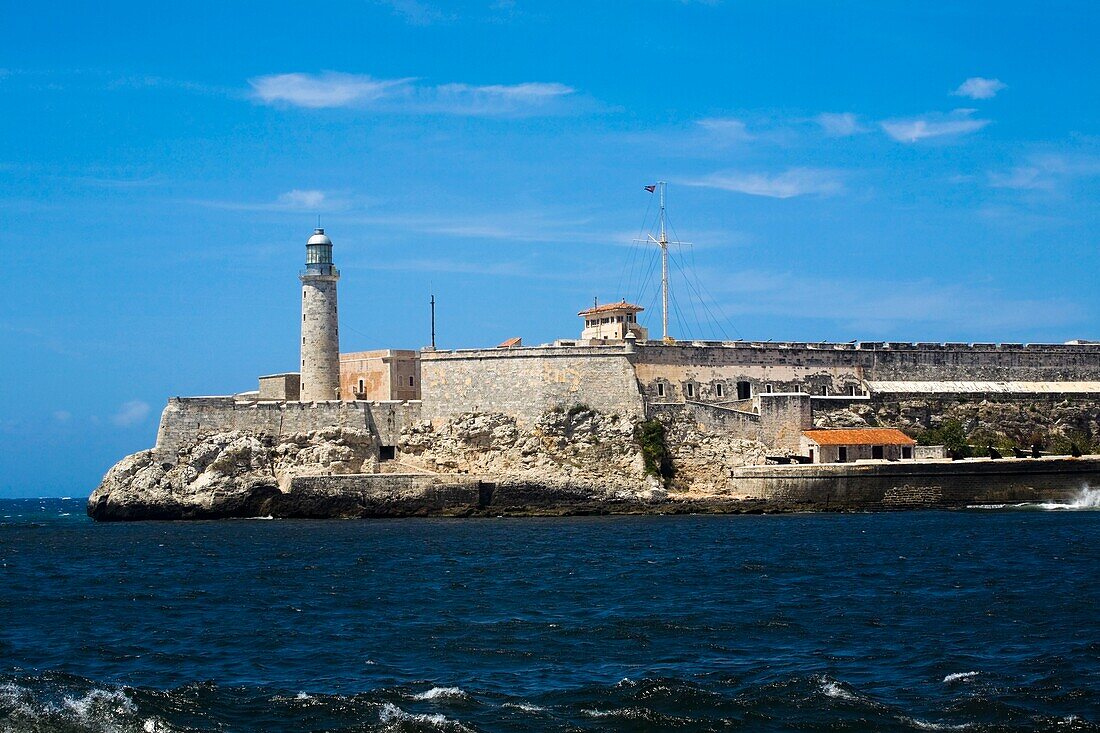 Lighthouse At Morro Castle; Havana, Cuba