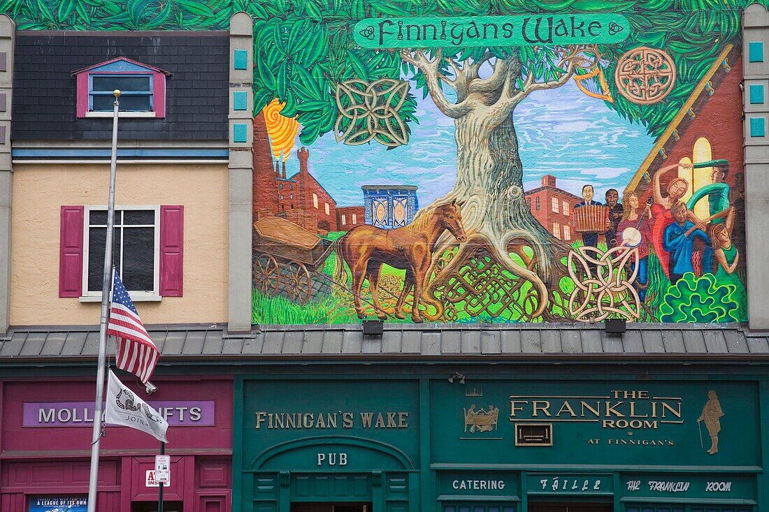 Pub im irischen Stil, Spring Garden, Philadelphia, Pennsylvania, USA