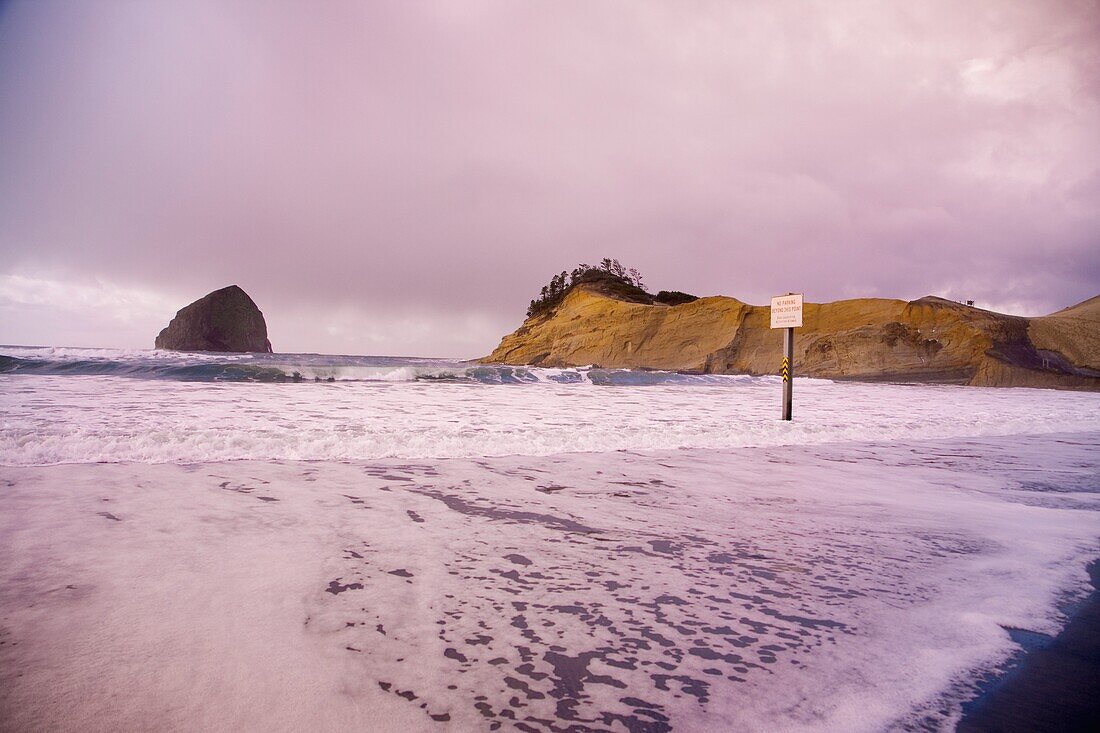 Waves On Seashore