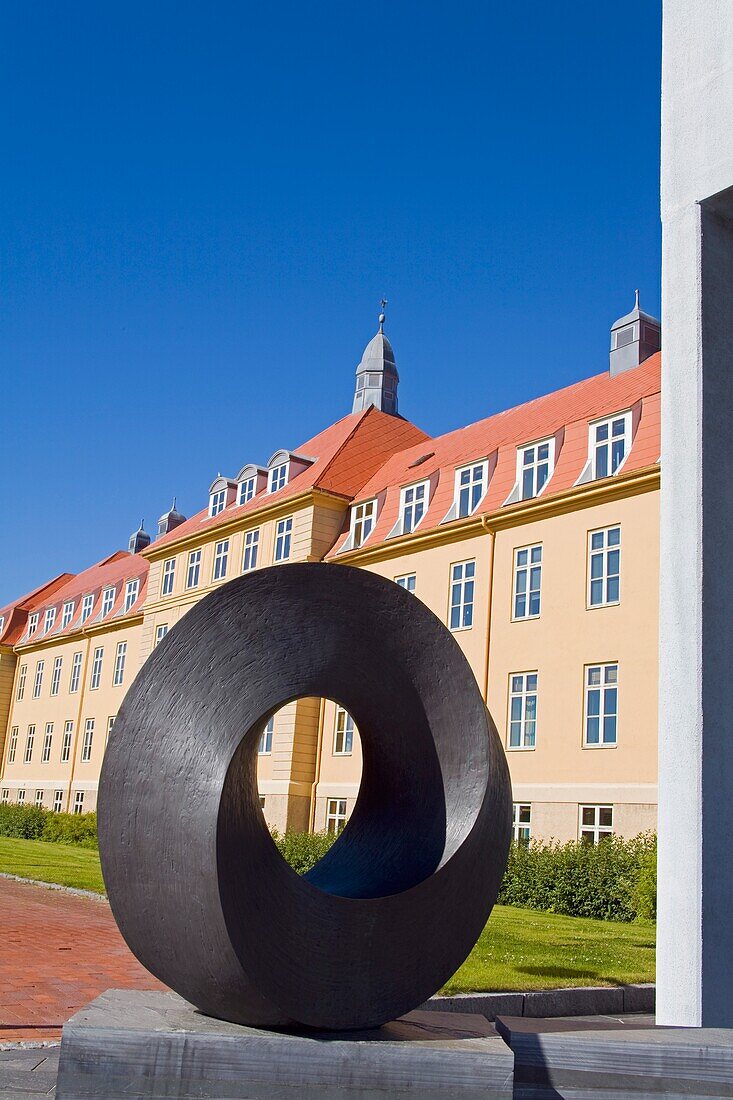 Sculpture Outside County Hall, Tromso; Norway, Scandinavia