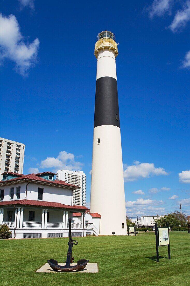 Absecon Lighthouse Museum, Atlantic County, Atlantic City, New Jersey, Usa