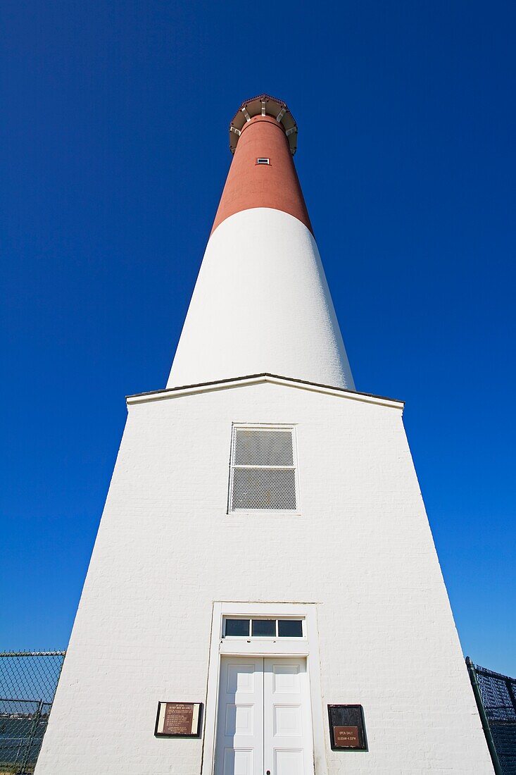 Barnegat Lighthouse In Ocean County, New Jersey, Usa