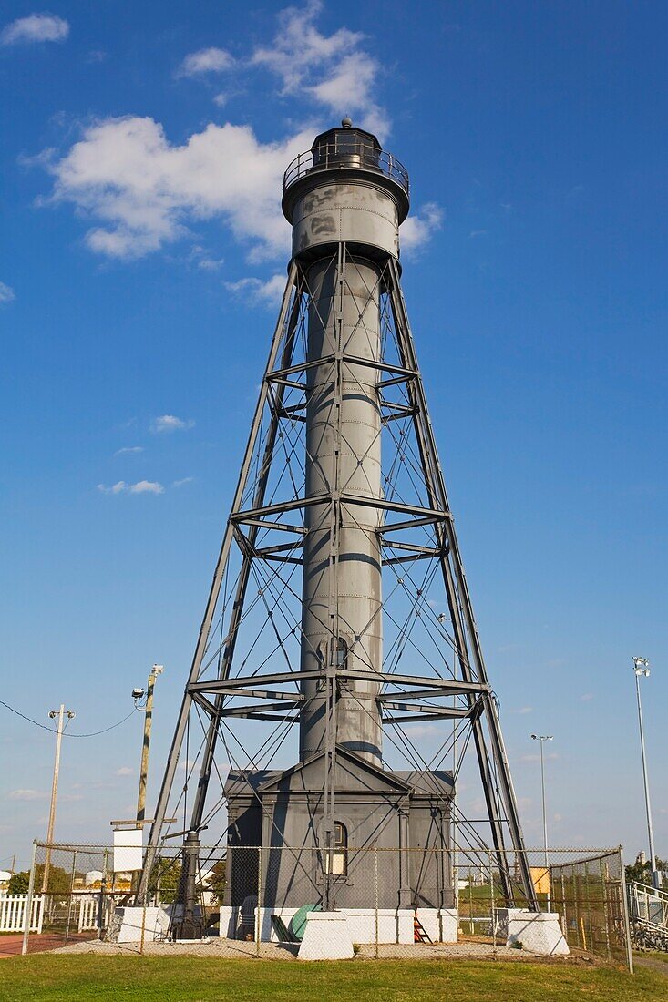 Tinicum Rear Range Lighthouse, Billingsport, Gloucester County, New Jersey, Usa