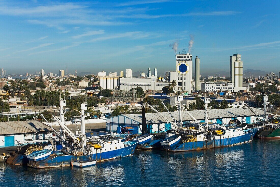 Commercial Fishing Boats, Mazatlan, Sinaloa, Mexico