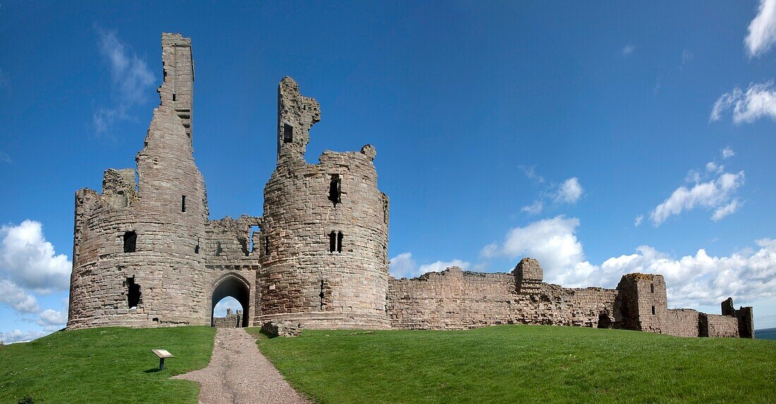 Dunstanburgh Castle; Northumberland, England