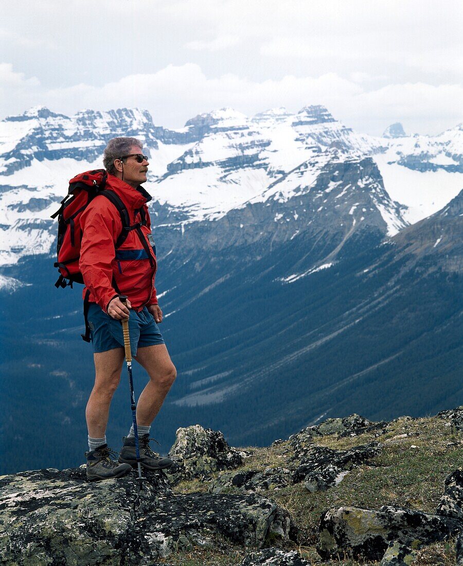 Hiking In The Rocky Mountains, Banff, Alberta, Canada