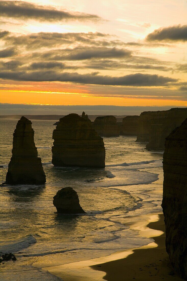 Sunset On The Ocean, Victoria, Australia
