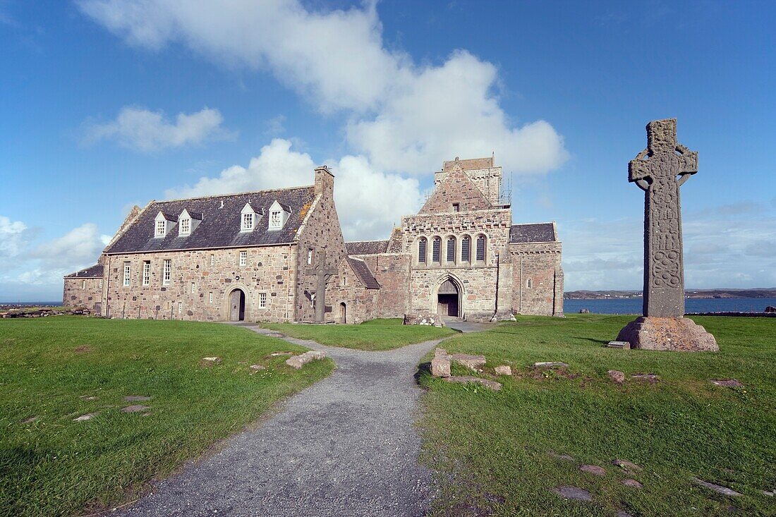 Iona Abbey; Island Of Iona, Scotland