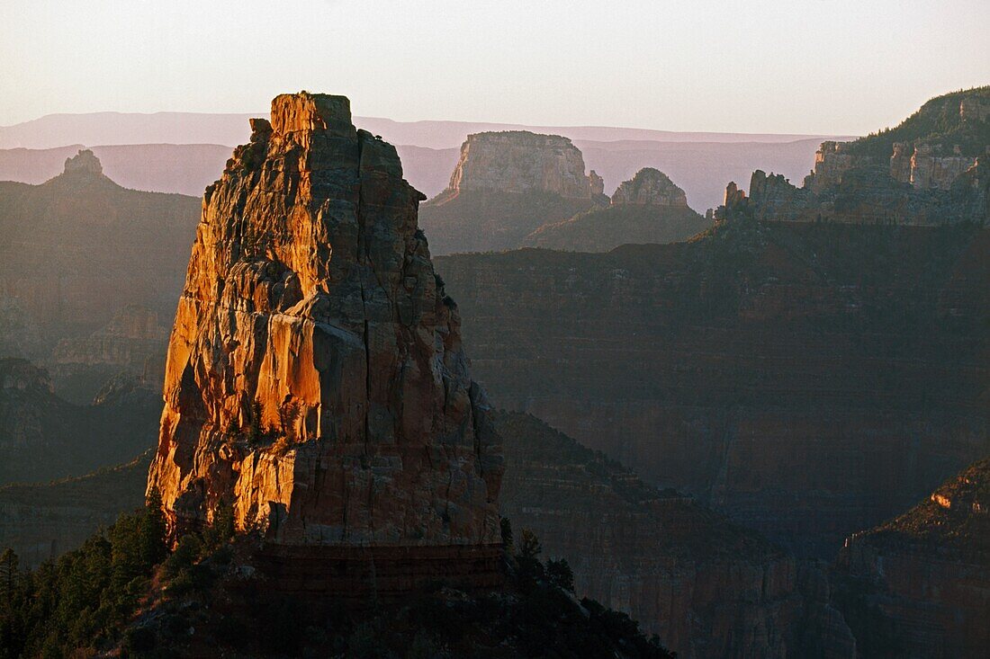 Mountains; Grand Canyon National Park,Arizona,Usa