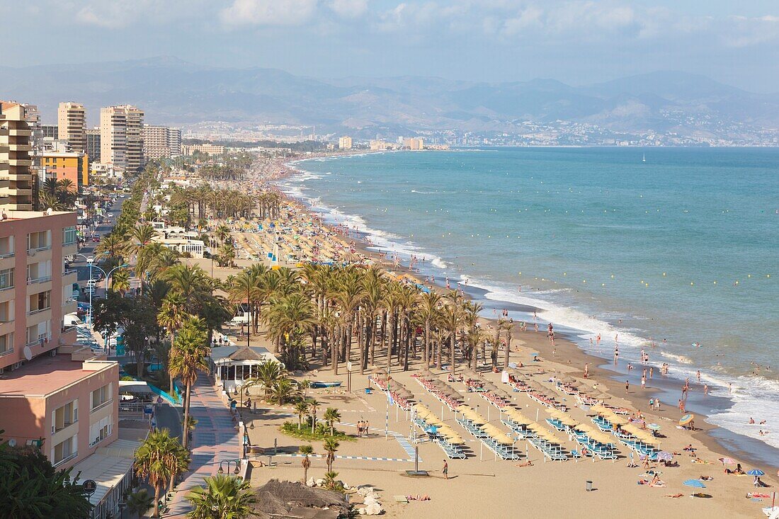 Bajondillo Beach, Torremolinos, Costa Del Sol, Malaga, Spain