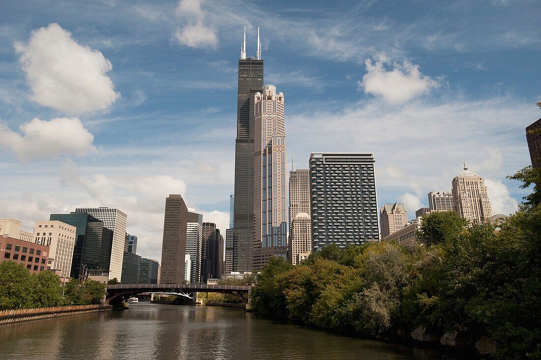 Skyline, Chicago, Illinois, Vereinigte Staaten