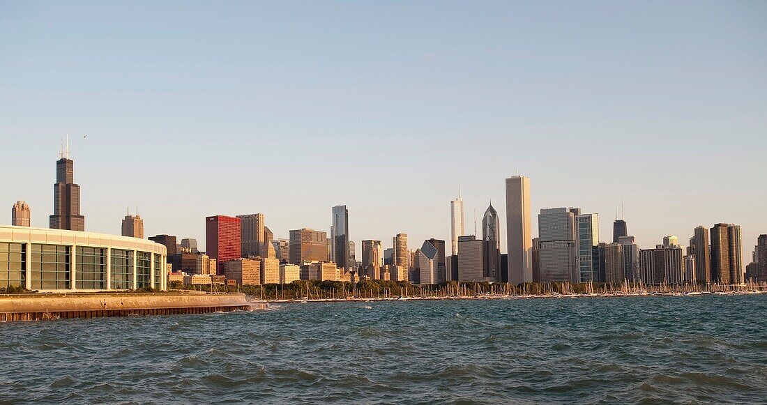 Skyline Of Chicago, Illinois, Usa