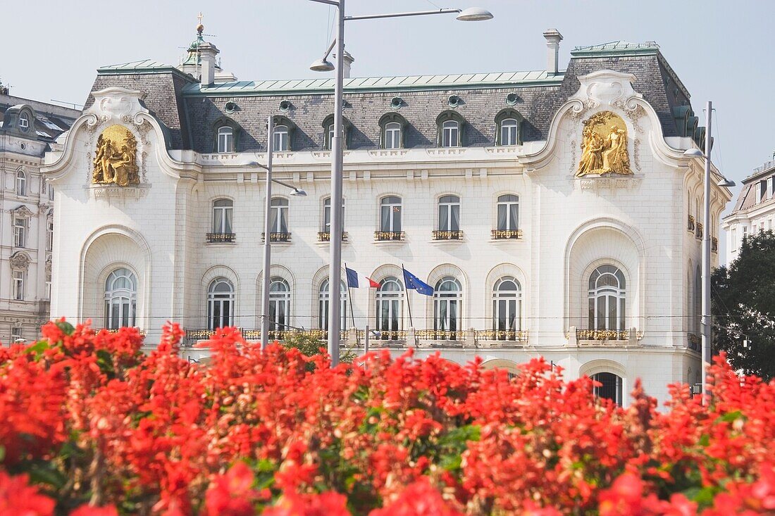 Gebäude im französischen Stil, Wien, Österreich