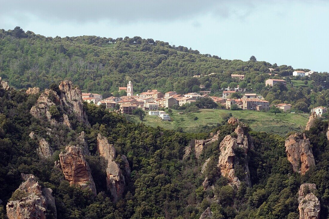 Piana, Korsika, Frankreich