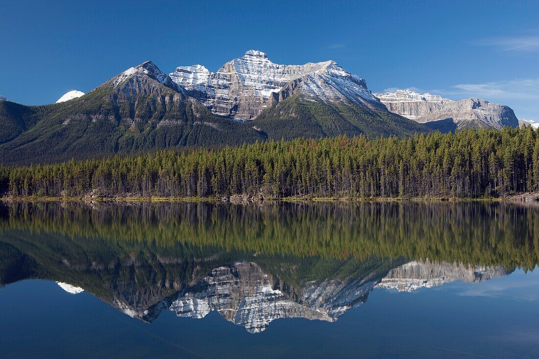 Hebert-See, Banff-Nationalpark; Banff-Nationalpark, Alberta, Kanada