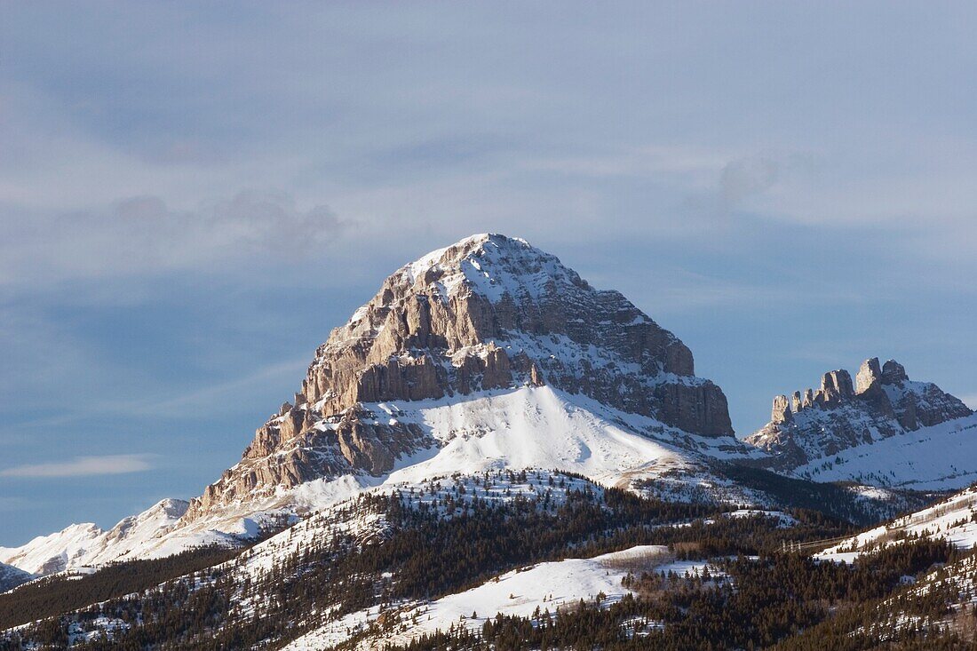 Crowsnest Mountain; Crowsnest Pass, Alberta, Canada