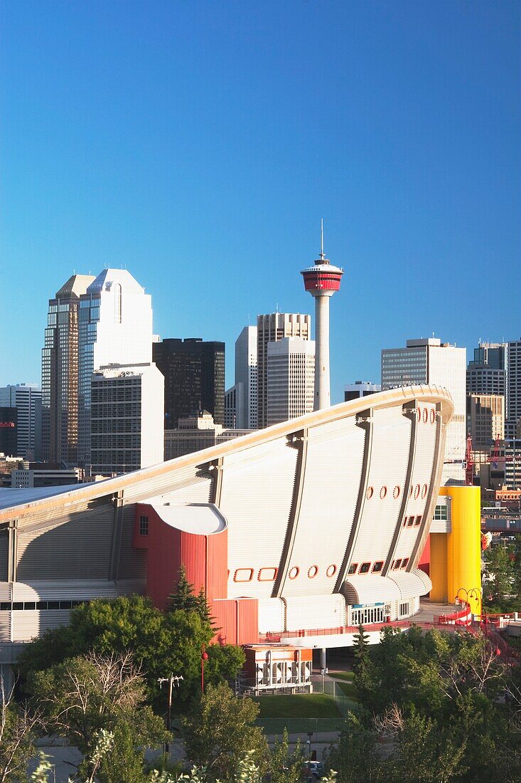 Calgary, Alberta, Kanada; Gebäude im Stadtzentrum