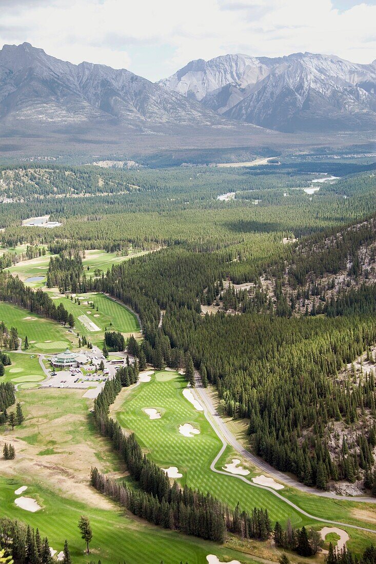 Golf Course, Banff National Park, Alberta, Canada