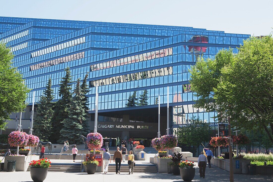 Modernes Rathaus, Calgary, Alberta, Kanada