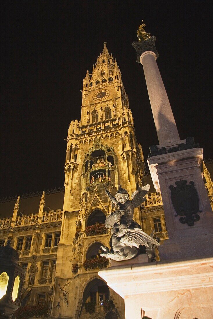 Neues Rathaus, München, Bayern, Deutschland