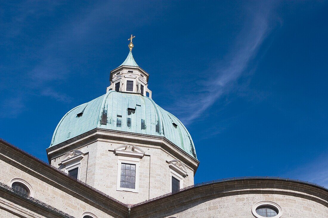 Kuppel eines Doms, Salzburg, Österreich