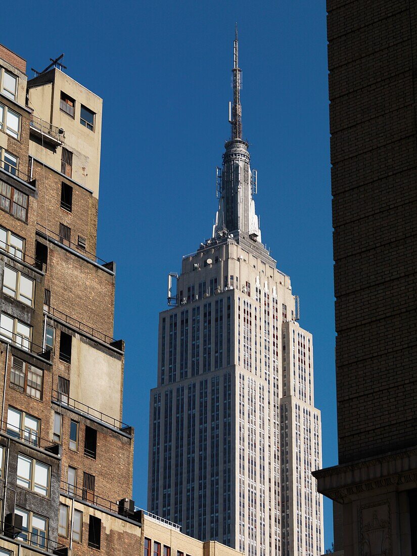 Empire State Building, Manhattan, New York, Usa