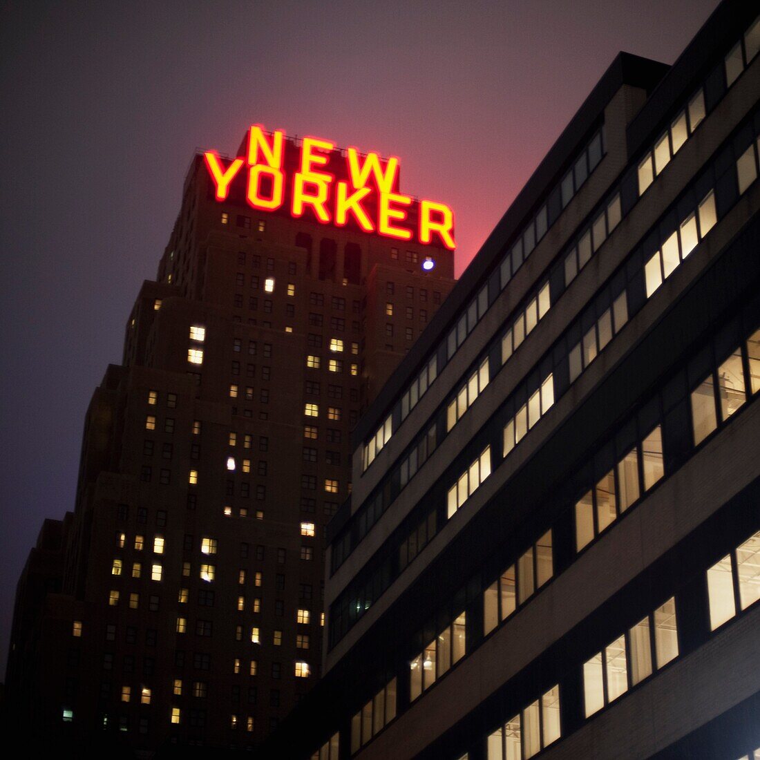 New Yorker Building, Manhattan, New York, Usa