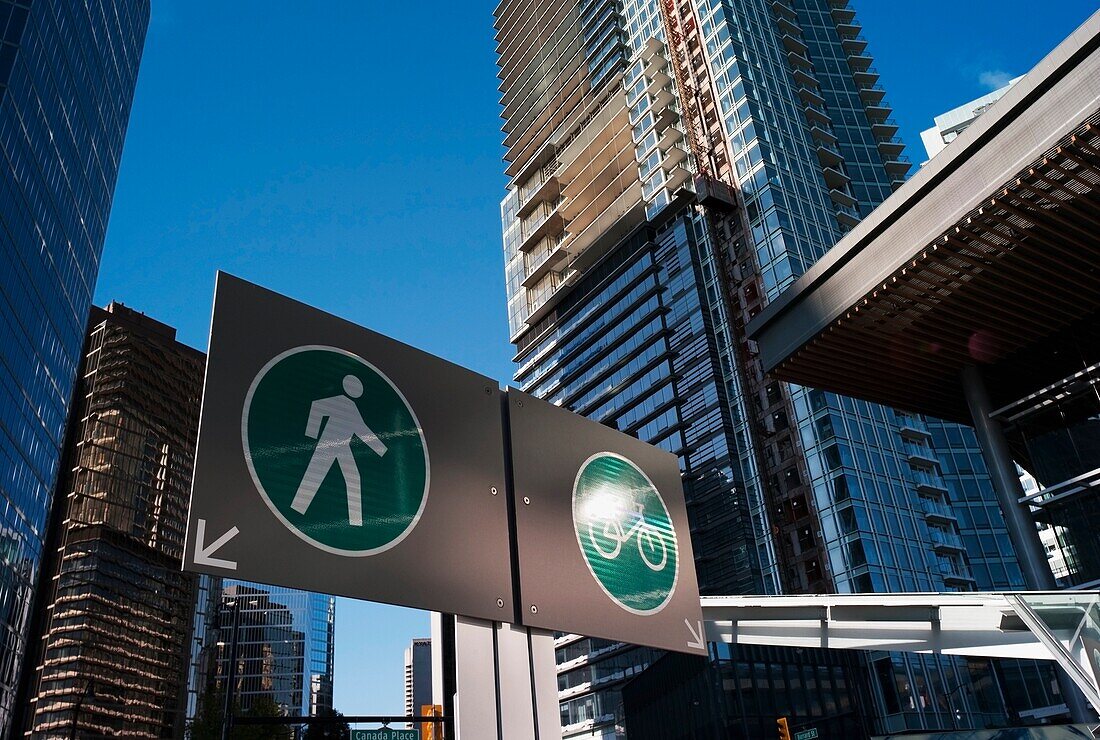 Street Signs; Vancouver,British Columbia,Canada