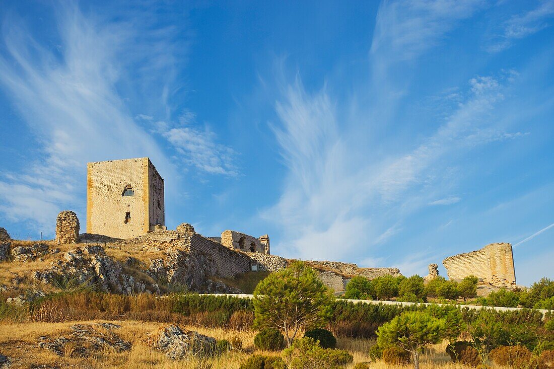 Das Schloss des Sterns, Teba, Malaga, Spanien