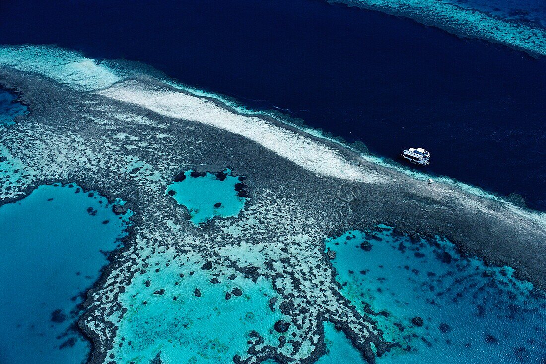 Great Barrier Reef, Blick aus hohem Winkel