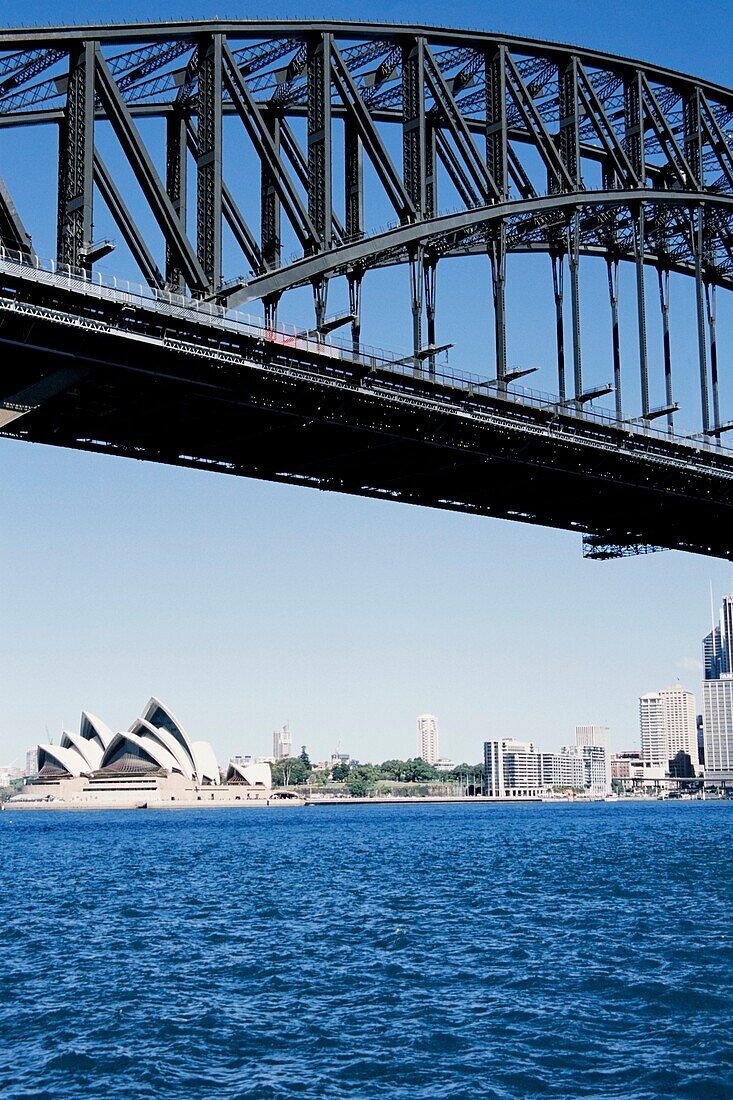 Sydney Harbor Bridge And Skyline