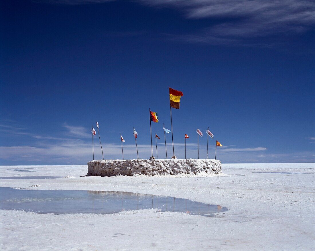 Salzhotel auf der Uyuni-Salzfläche