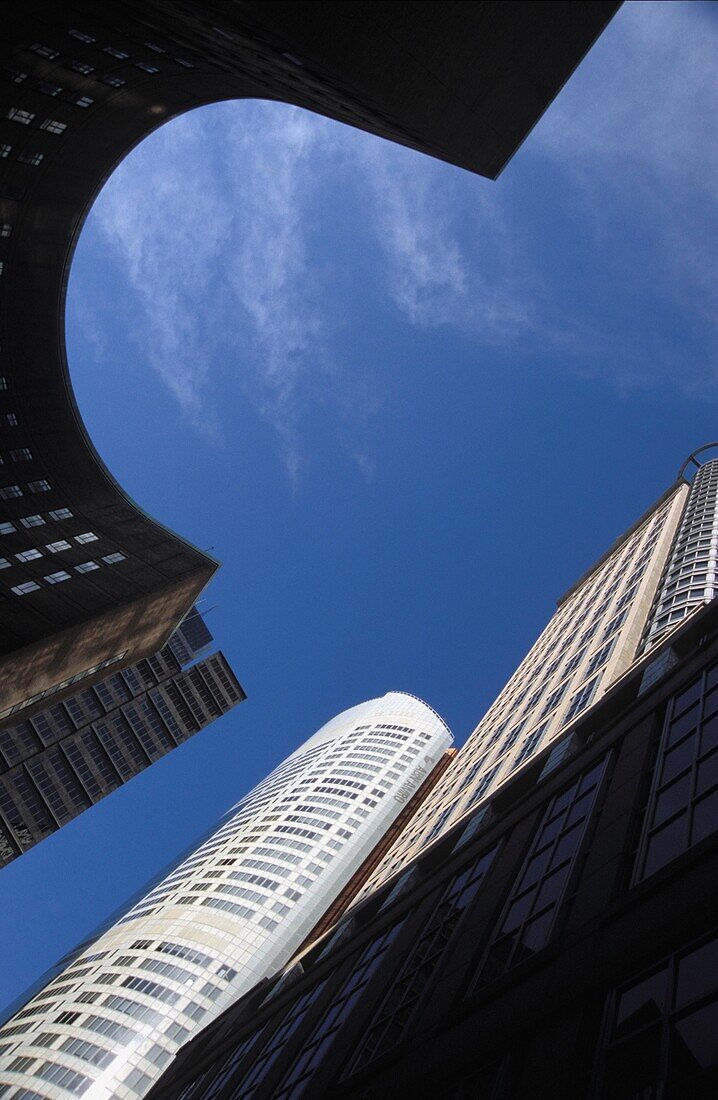 Modern Buildings And Blue Sky