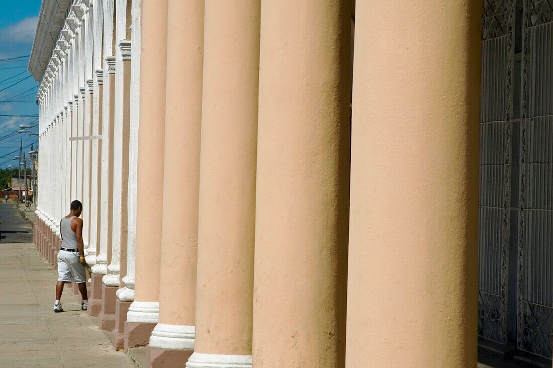 Säulen in der Innenstadt von Cienfuegos.