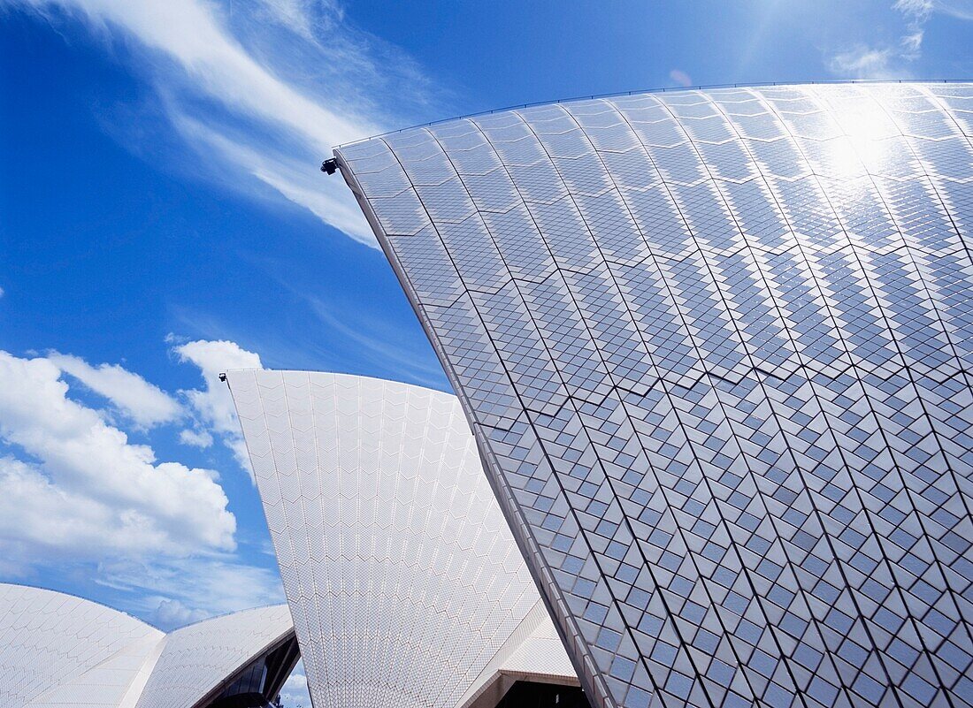 Detail Of The Roof Of The Sydney Opera House