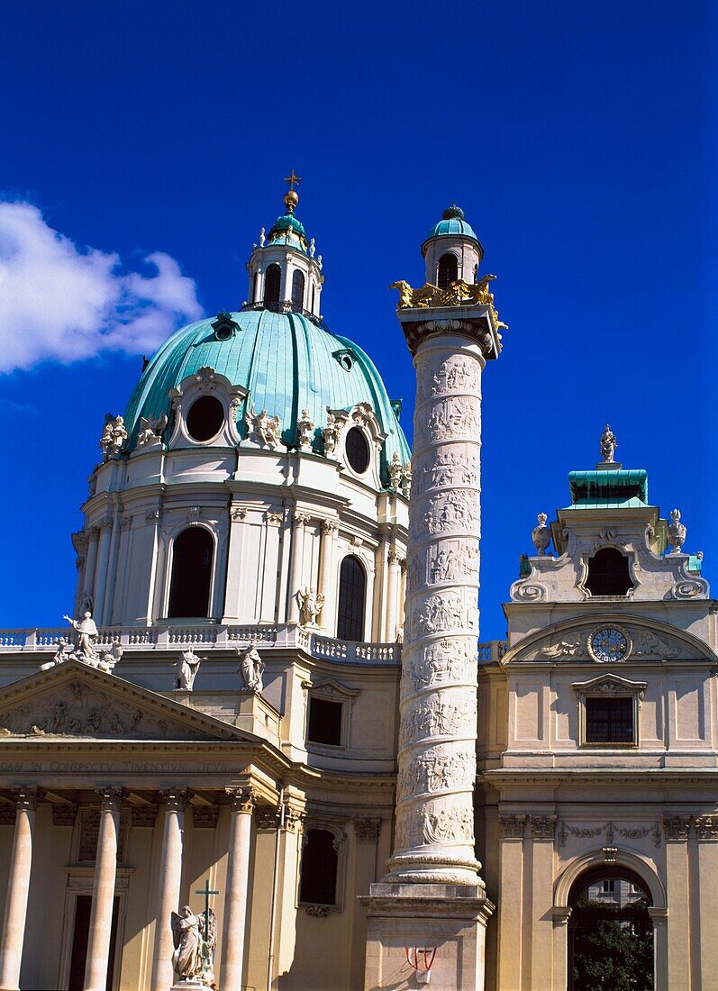 Exterior Of Karlskirche