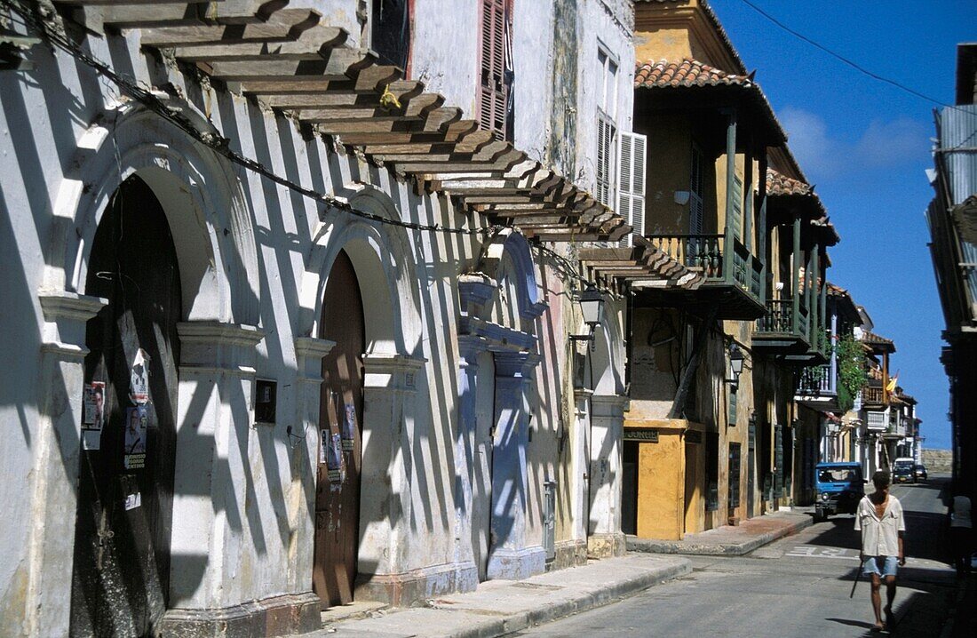 Koloniale Häuser in Cartagena