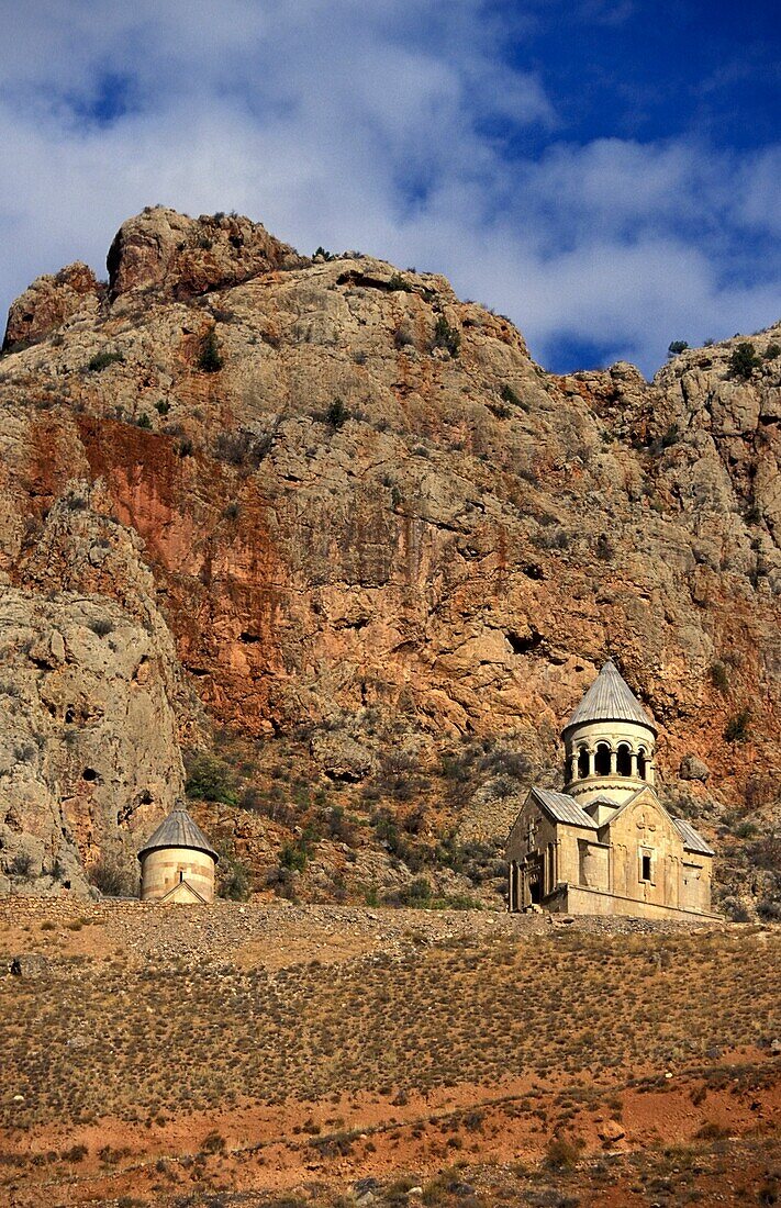 Noravank Church Complex And Mountains