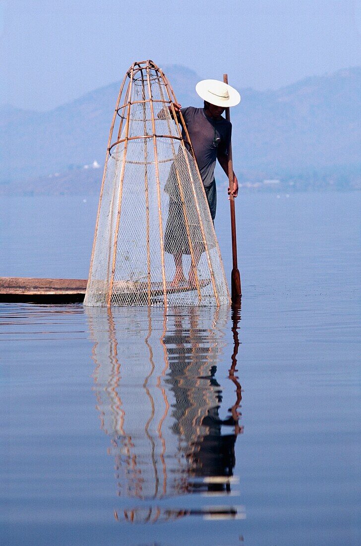 Intha Fisherman With Net