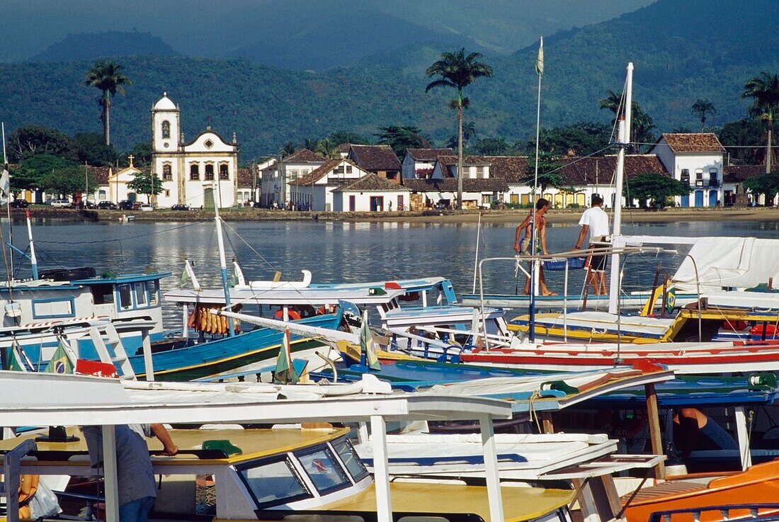 Boats In Harbor