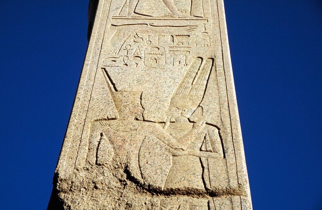Obelisk Of Tuthmosis Iii, Close Up