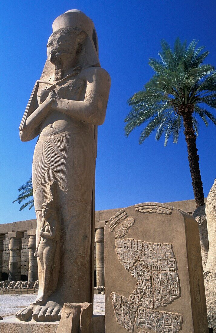 Colossus Of Ramses Ii At Karnak