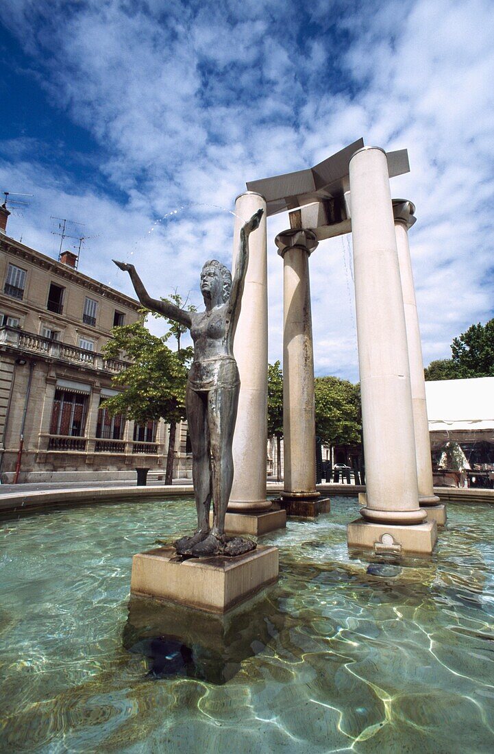 Fountain In Place D'assas