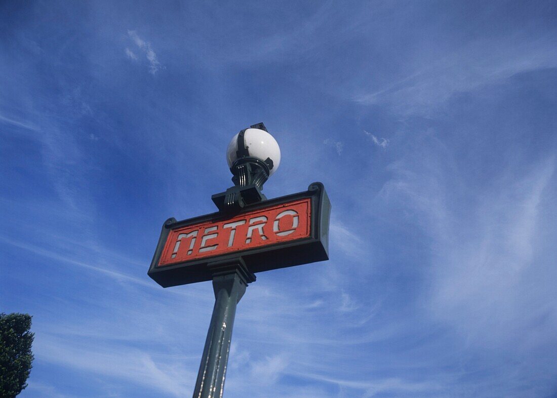 Metro-Schild