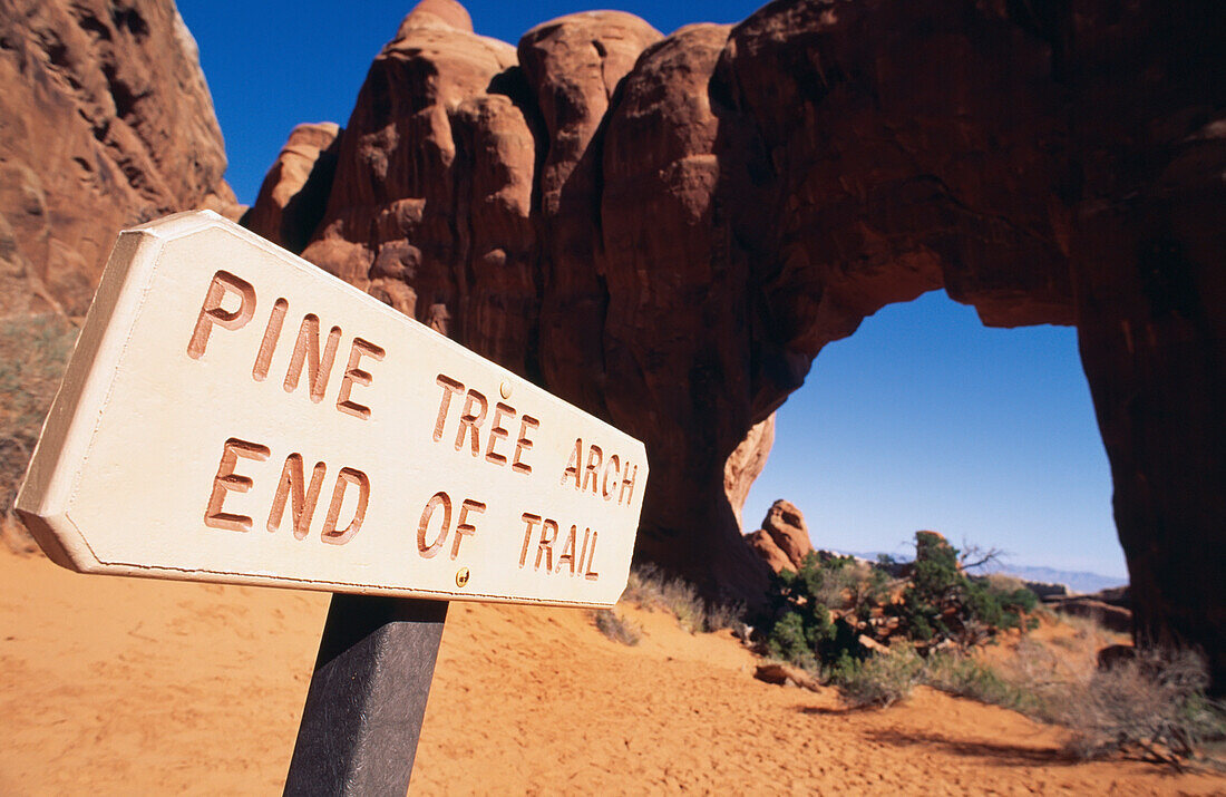 Sign In Arches National Park