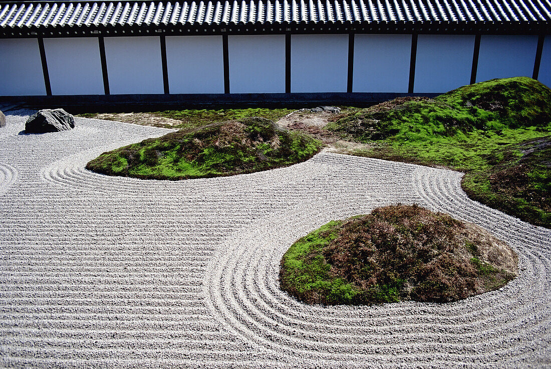 Zen Garden At Tofujuji Temple